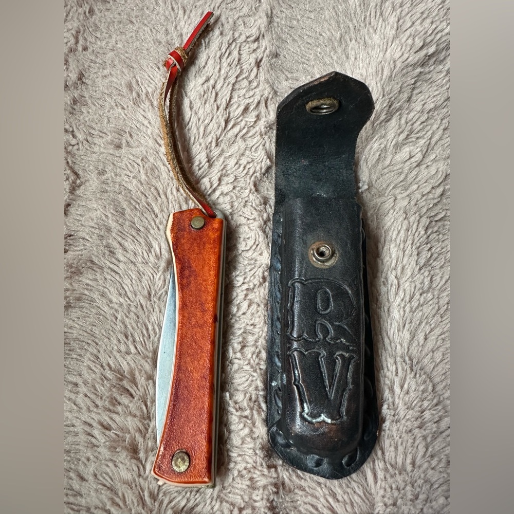 Vintage Rear Pull Auto Pocket Knife
